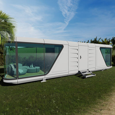 Container Houses Capsule de bureau mobile personnalisable pour le travail en plein air et les hôtels