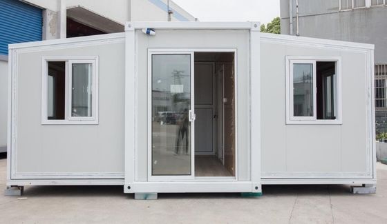 Protection de l'environnement Maison mobile moderne avec cadre en acier léger