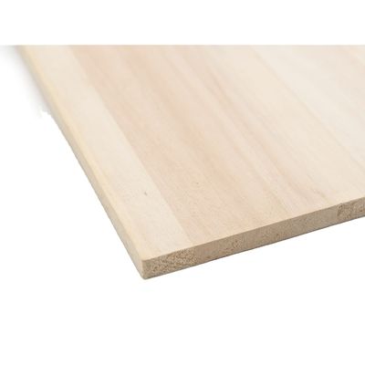 Panneaux en bois massif en paulownia à joints pour un design écologique intérieur