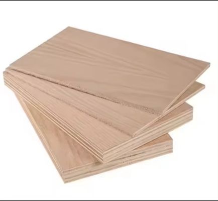 Plywood laminé en mélamine 3mm-21mm pour la décoration d'hôtel