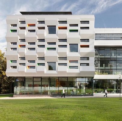 revêtements muraux de couleur Alucobond résistant au feu pour les façades de bâtiments extérieurs et flexibles