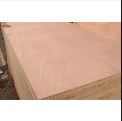 E1 intérieur Formaldéhyde 18 mm Panneaux étanches bois dur commercial Okoume feuille marine 4x8