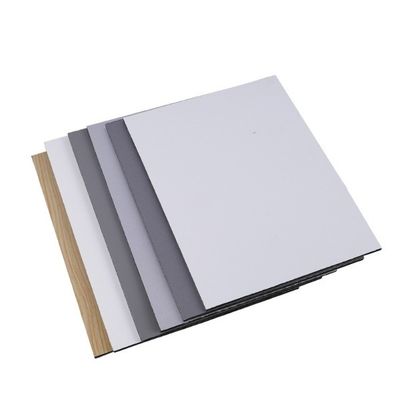 Panneau composite ignifuge en alliage d'aluminium 3 mm 4 mm 5 mm extérieur en PE/PVDF ACP